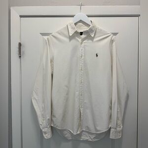 Polo Ralph Lauren Classic Fit Oxford Shirt White